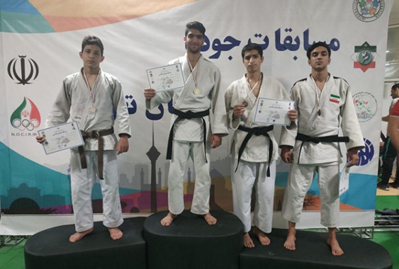 رقابت جودوکاران در شب پایانی مسابقات نوجوانان استان تهران"جام رمضان"