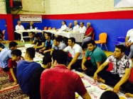 گزارش تصویری از مراسم ضیافت افطاری